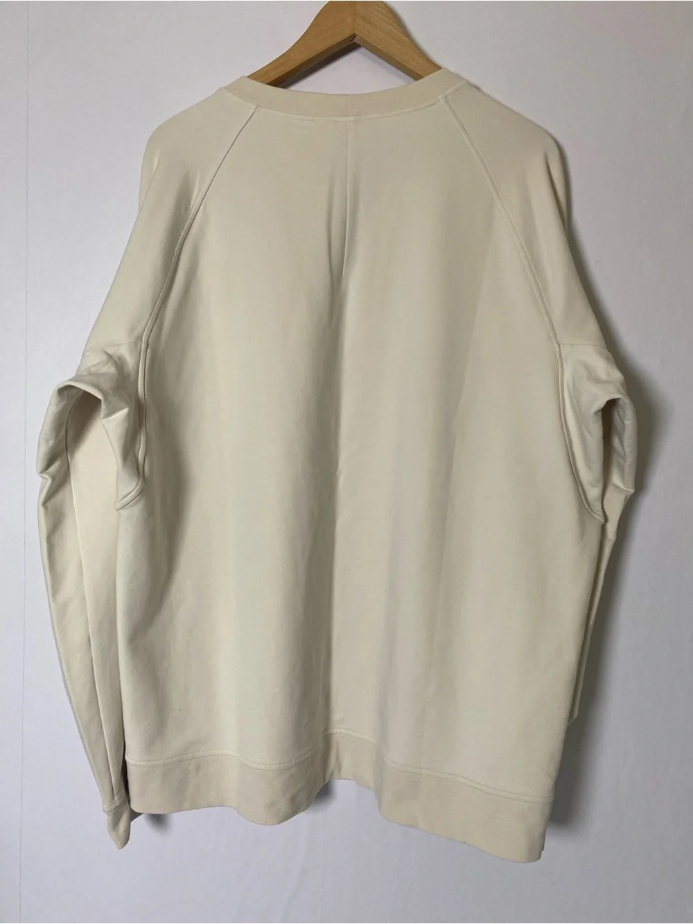 Lululemon City Sweat Jersey Sweatshirt Neutrals Cream Men's XXL - Picture 4 of 8
